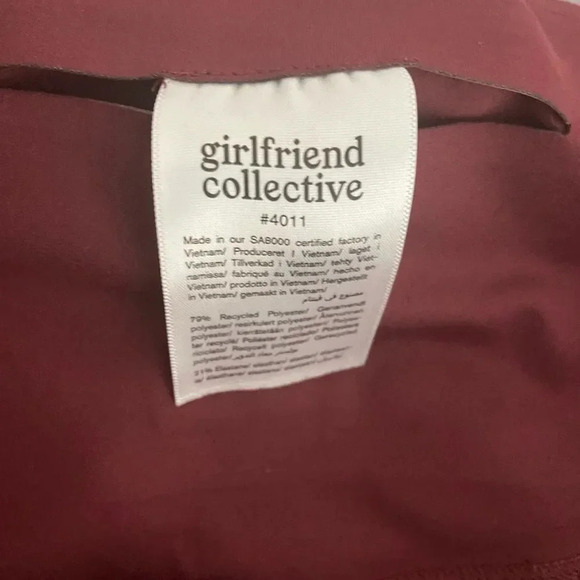 girlfriend collective FLOAT Ultralight Run Short Berry - Picture 7 of 10